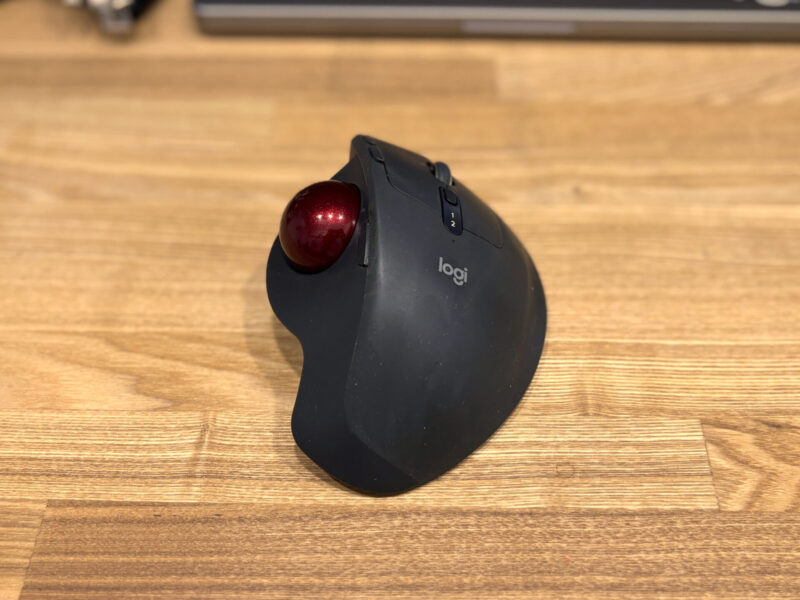 LogicoolのトラックボールマウスMX Ergoの写真